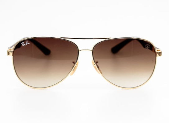 aviator ferrari dorado marron degrade