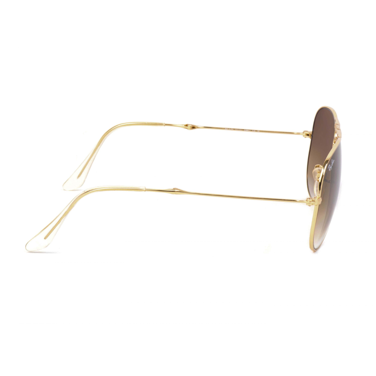 Lentes aviador dorado/marron con degrade