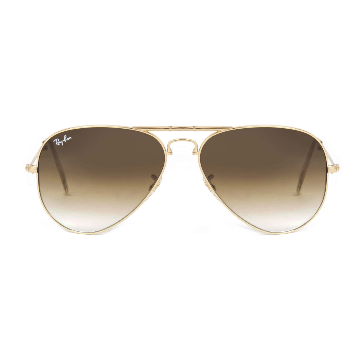 Lentes aviador dorado/marron con degrade