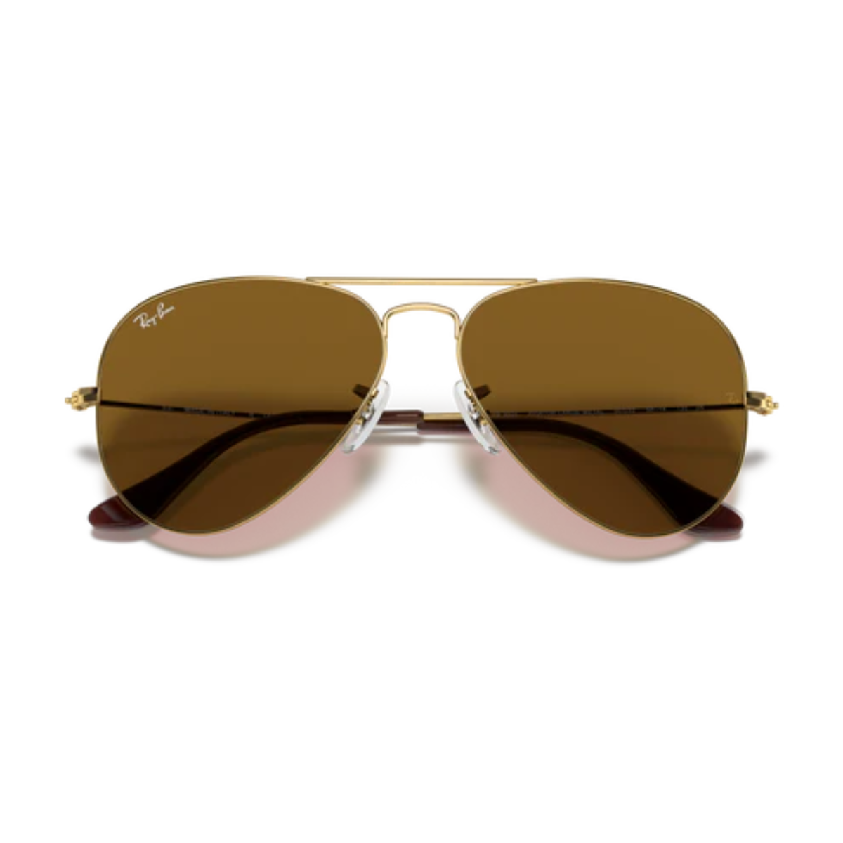 aviador dorado/marron con degrade