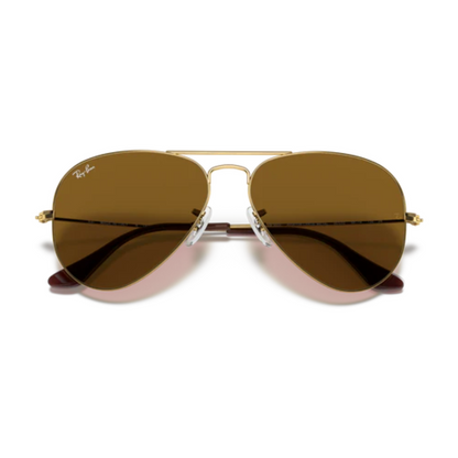 aviador dorado/marron con degrade