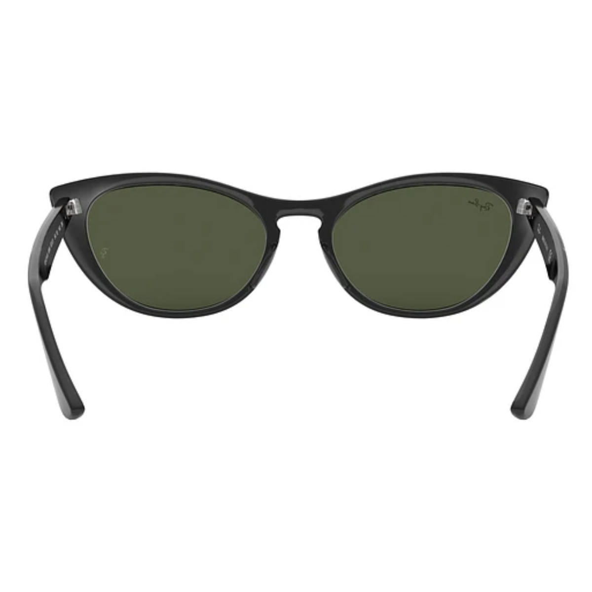 Diseño cat eye elegante y moderno en color negro