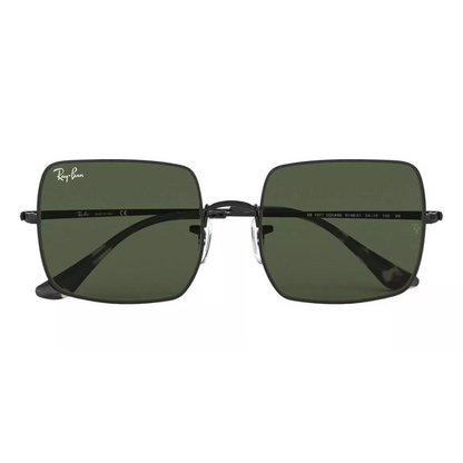 Square Classic (lente verde,marco negro)