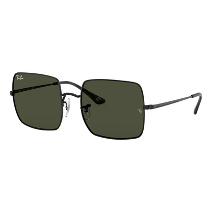 Square Classic (lente verde,marco negro)