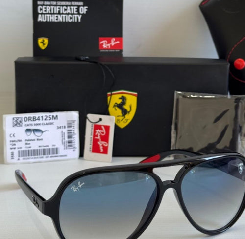 ferrari cat5000 negro azul degrade