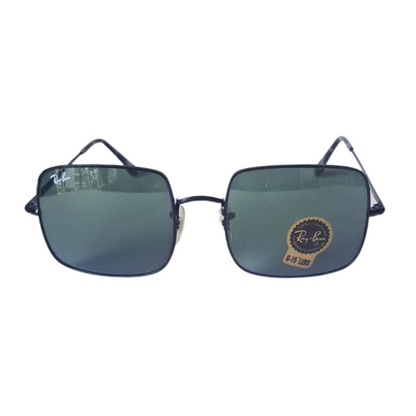 Square Classic (lente verde,marco negro)